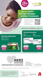 mea - meine apotheke Prospekt für Schenefeld mit 4 Seiten mea - meine apotheke Prospekt für Schenefeld: "Unsere Februar-Angebote", 4 Seiten, 01.02.2026 - 28.02.2026