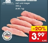 Hähnchen-Innenfilet Angebote von Gut Ponholz bei Netto Marken-Discount Köln für 3,99 €