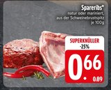 Spareribs Angebote bei EDEKA Augsburg für 0,66 €