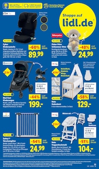 Kinderwagen im Lidl Prospekt "LIDL LOHNT SICH" mit 66 Seiten (Nürnberg)
