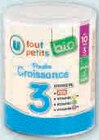Poudre croissance 3 bio des 10 mois - U TOUT PETITS en promo chez Super U Valence à 8,04 €