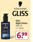 Night Elixier von Gliss im aktuellen Rossmann Prospekt für 6,99 €