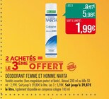 Promo DÉODORANT FEMME ET HOMME à 5,98 € dans le catalogue Supermarchés Match à Atton