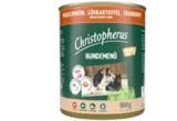 HUNDEMENÜ Angebote von Christopherus bei Zookauf Dormagen für 2,19 €