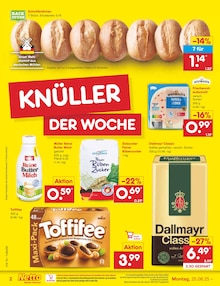 Netto Marken-Discount Prospekt der Woche "Aktuelle Angebote" Seite 2, 25.08.2025 bis 30.08.2025 für Orsingen-Nenzingen Aktueller Netto Marken-Discount Prospekt "Aktuelle Angebote" Seite 2 von 65 Seiten für Orsingen-Nenzingen