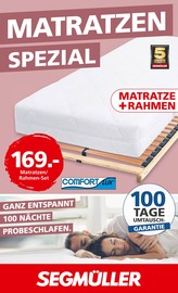 Aktueller Segmüller Prospekt "Matratzen Spezial" mit 1 Seite