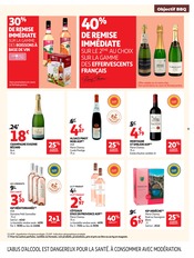 Champagne en promo dans le catalogue Auchan Hypermarché à la page 9