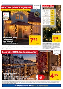 Weihnachtsdeko im aktuellen Rusta Prospekt (Jena) Weihnachtsdeko im Rusta Prospekt "Willkommen zu Hause in Schweden!" mit 16 Seiten (Jena)