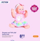 Promo Poupon qui fait pipi à 8,95 € dans le catalogue Action à La Tardière