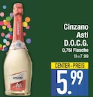 Asti D.O.C.G. von Cinzano im aktuellen EDEKA Prospekt für 5,99 €
