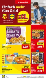 Chicken Nuggets Angebote im Prospekt "LIDL LOHNT SICH" von Lidl auf Seite 16
