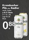 Pils im Angebot bei TOP Getränke in Krefeld Pils Angebote von Krombacher bei TOP Getränke Krefeld für 0,88 €