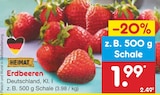 Netto Marken-Discount Ebersbach - Erdbeeren Angebot im Prospekt Erdbeeren bei Netto Marken-Discount im Ebersbach Prospekt für 1,99 €