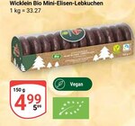 Wicklein Bio Mini-Elisen-Lebkuchen Angebote bei GLOBUS Neubrandenburg für 4,99 €