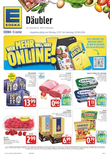 EDEKA Prospekt Wir lieben Lebensmittel! mit  Seiten in Oettingen (Bayern) und Umgebung
