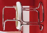 Chaise d'extérieur chrome Gae Aulenti en promo chez Monoprix Chaise d'extérieur chrome Gae Aulenti dans le catalogue Monoprix