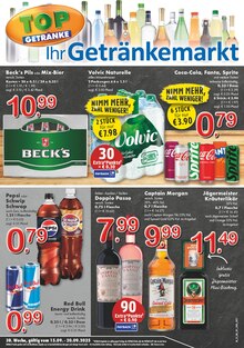 TOP Getränke Prospekt Aktuelle Angebote mit 4 Seiten