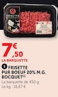 Frisette pur boeuf 20% m.G. - BOCQUET en promo à 7,50 € chez Super U Frisette pur boeuf 20% m.G. - BOCQUET dans le catalogue Super U