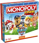 Monopoly Junior Paw Patrol Angebote von Winning Moves bei REWE Rodgau für 19,99 €