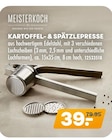 KARTOFFEL- & SPÄTZLEPRESSE von MEISTERKOCH im aktuellen Möbel Kraft Prospekt