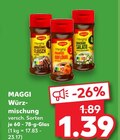 Würzmischung Fleisch Angebote von Maggi bei Kaufland Gladbeck für 1,39 €