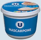 Mascarpone Pasteurise - U dans le catalogue U Express
