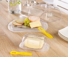 ENSEMBLE CLOCHE À FROMAGE ET BEURRIER - Aldi à Bagnolet ENSEMBLE CLOCHE À FROMAGE ET BEURRIER en promo chez Aldi Bagnolet à 5,99 €