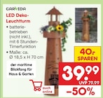 LED Deko-Leuchtturm Angebote von GARVIDA bei Netto Marken-Discount Brandenburg für 39,99 €