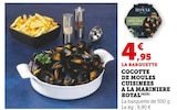 Cocotte de moules cuisinées à la marinière - Royal en promo chez Super U Cocotte de moules cuisinées à la marinière - Royal dans le catalogue Super U