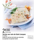 Promo Terrine aux noix de Saint Jacques à 2,80 € dans le catalogue Cora à Argenteuil