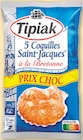 5 Coquilles Saint-Jacques à la Bretonne Surgelées - Tipiak dans le catalogue Netto