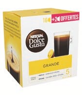 Dolce Gusto Grande ou Espresso - Aldi à Calais Dolce Gusto Grande ou Espresso en promo chez Aldi Calais à 3,67 €