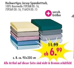 Aktuelles Hochwertiges Jersey-Spannbetttuch Angebot bei SB Möbel Boss in Jena ab 6,99 €