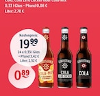Cola-Mix im Angebot bei Getränke Hoffmann in Hof Cola-Mix Angebote von Gerolsteiner bei Getränke Hoffmann Hof für 0,89 €
