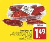 Paprika rot Angebote bei E center Weiden für 1,49 €