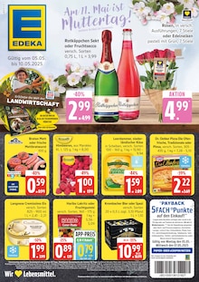 Aktueller EDEKA Prospekt "Top Angebote" Seite 1 von 27 Seiten für Koserow