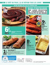 Saucisse Angebote im Prospekt "Ça réconforte, le pouvoir d'achat !" von E.Leclerc Saucisse Angebote im Prospekt "Ça réconforte, le pouvoir d'achat !" von E.Leclerc auf Seite 10
