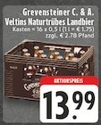 Naturtrübes Landbier im Angebot bei E center in Kleve Naturtrübes Landbier Angebote von Grevensteiner C. & A. Veltins bei E center Kleve für 13,99 €