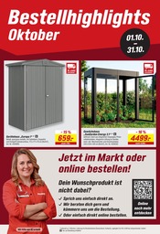 Gewächshaus im toom Baumarkt Prospekt in Bad Salzuflen Aktueller toom Baumarkt Prospekt mit Gewächshaus, "Respekt, wer's selber macht.", Seite 22