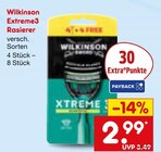 Extreme3 Rasierer im Angebot bei Netto Marken-Discount in Aalen Extreme3 Rasierer Angebote von Wilkinson bei Netto Marken-Discount Aalen für 2,99 €