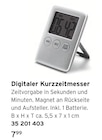 Digitaler Kurzzeitmesser von  im aktuellen Tchibo im Supermarkt Prospekt für 7,99 €