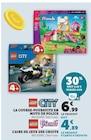 La course-poursuite en moto de police - LEGO en promo chez Hyper U Vannes à 4,89 €