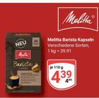 Barista Kapseln im Angebot bei GLOBUS in Trier Barista Kapseln Angebote von Melitta bei GLOBUS Trier für 4,39 €
