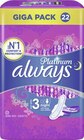 Serviettes nuit platinum day & night - ALWAYS dans le catalogue Géant Casino