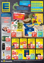 EDEKA Supermarkt Prospekt der aktuellen Woche mit 37 Seiten, gültig von 24.08.2026 bis 29.08.2026, in Krummesse und Umgebung Aktueller EDEKA Supermarkt Prospekt in Krummesse und Umgebung, "Top Angebote" mit 37 Seiten, 24.08.2026 - 29.08.2026