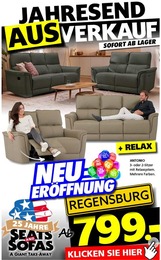 Seats and Sofas Prospekt für Neustadt mit 1 Seite Seats and Sofas Prospekt "JAHRESEND AUSVERKAUF" für Neustadt, 1 Seite, 09.12.2023 - 16.12.2023