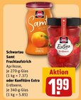 Aktuelle Erdbeeren Angebote bei REWE in Koblenz Aktuelles Samt Fruchtaufstrich Aprikose Angebot bei REWE in Koblenz ab 1,99 €