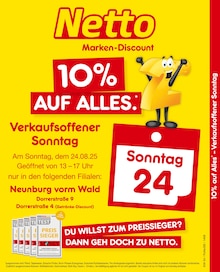 Netto Marken-Discount Prospekt 10% auf ALLES mit  Seiten in Neunburg (Wald) und Umgebung