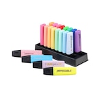 Set de 20 surligneurs en promo chez Carrefour Market Nantes à 19,90 €