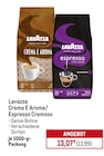 Aktuelle Lavazza Angebote bei Metro in Augsburg Aktuelles Crema E Aroma/ Espresso Cremoso Angebot bei Metro in Augsburg ab 13,99 €